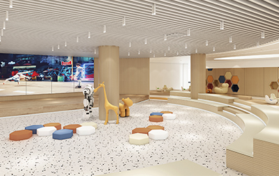 兒童早教中心 自然放松效果圖